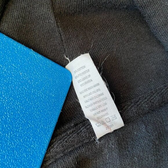 Zuni Sportswear Poetic Justice Tupac Graphic Hoodie Sweatshirt Adult Small - Picture 4 of 4